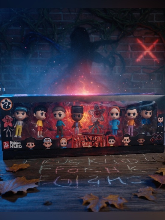 Yume Other - Stranger Things Figurines Pack of 8-New